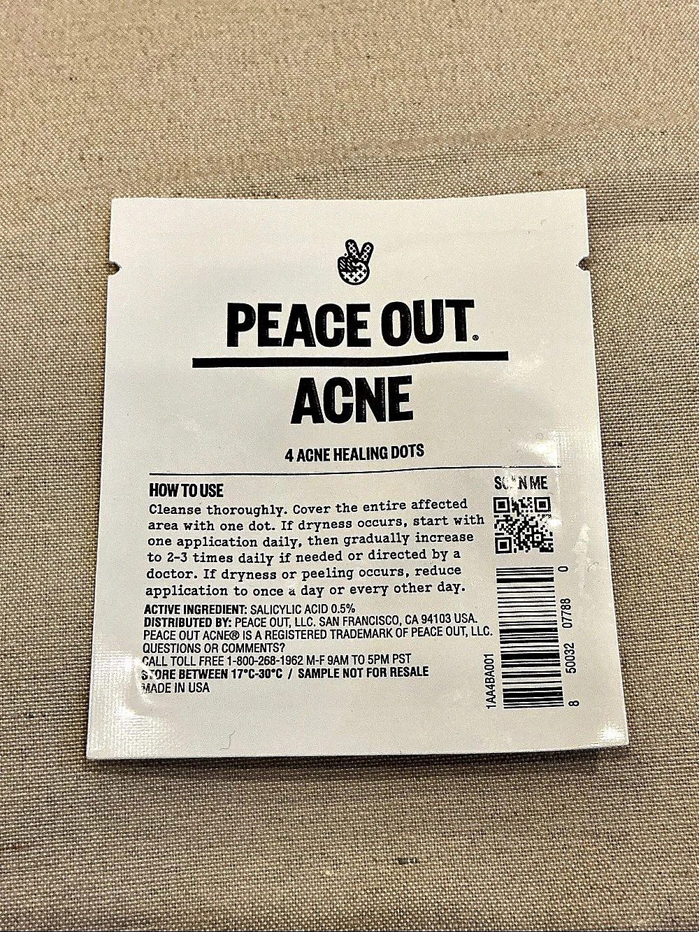 Peace Out Acne Healing Dots 4 Count